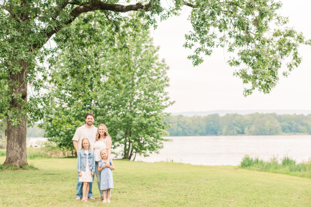 Candid family moments during a Chattanooga TN family photo session